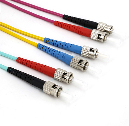 ST TO ST Fiber Patch Cable 7m Multimode Patch Cord OM4 OM3