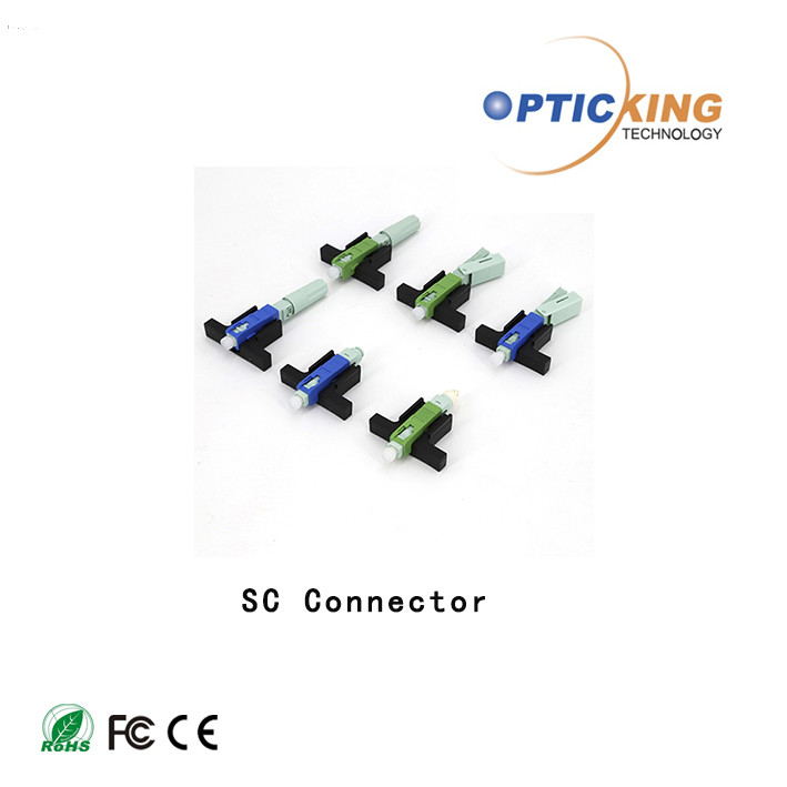 SC APC Optic Fast Connector