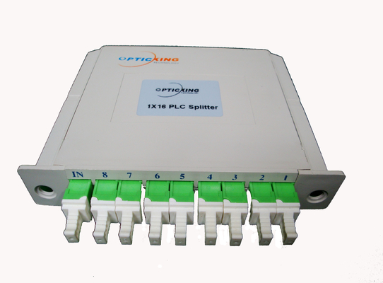 1260-1650nm FTTH Fiber Optik PLC Bölücü 1x4 1x8 1x16 1x32 1x64