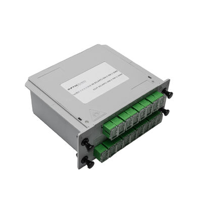 Optik Fiber 1260-1650nm FTTH PLC Ayırıcı 1x4 1x8 1x16 1x32 1x64