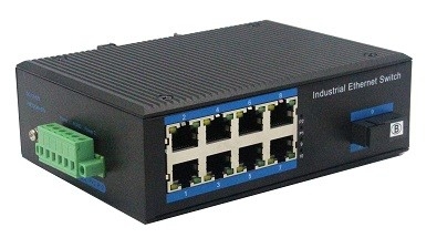 OPK-4500-1GX8GT Serisi 8 portlu 10/100/1000BASE-TX+1000Base-FX Endüstriyel Ethernet Değiştiricisi