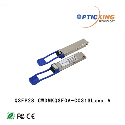1311nm 1331nm 100G QSFP28 CWDM4 10km Fiber Optik Modül